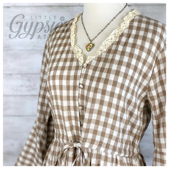 POL Farmhouse Vintage Prairie Dress - Picture 4 of 12